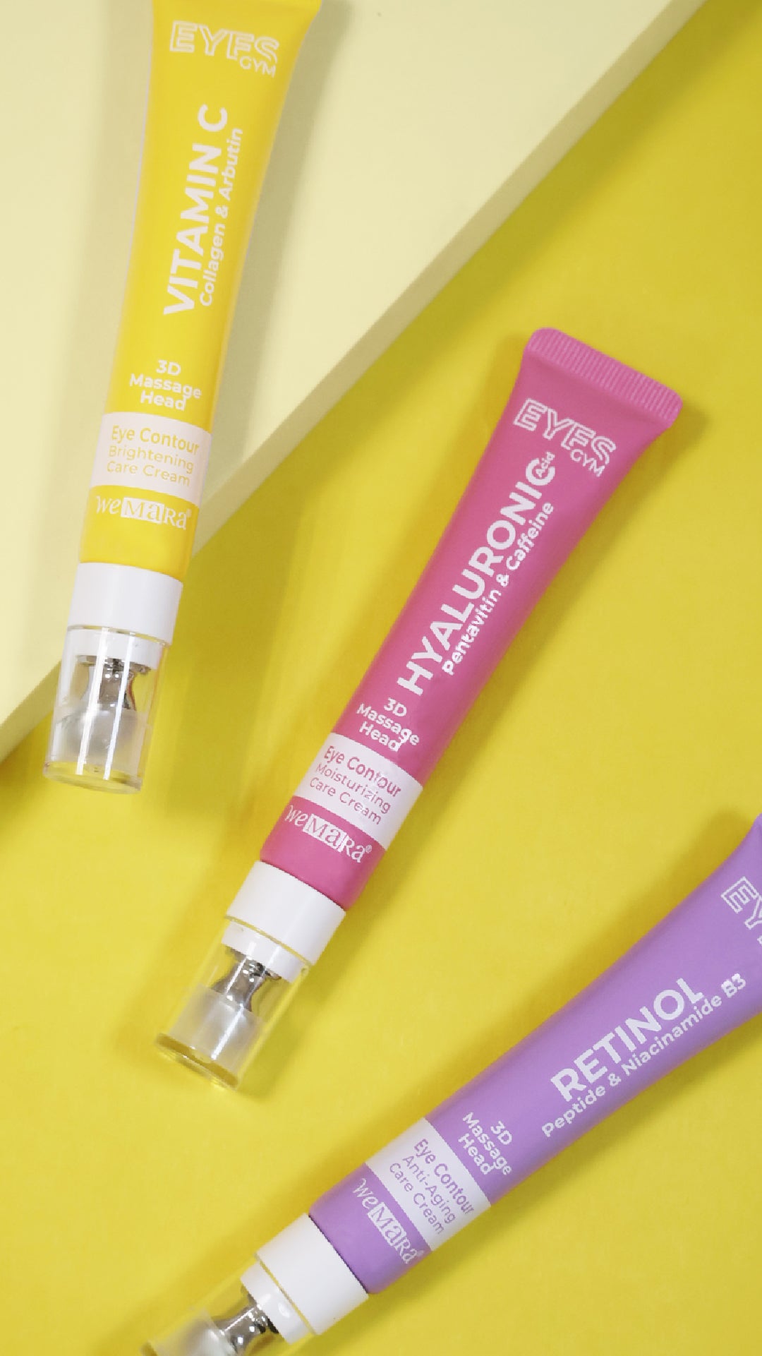 Wemara Eyes Gym Hyaluronic - 18ML - Hydration & Plumping | Added with Hyaluronic Acid