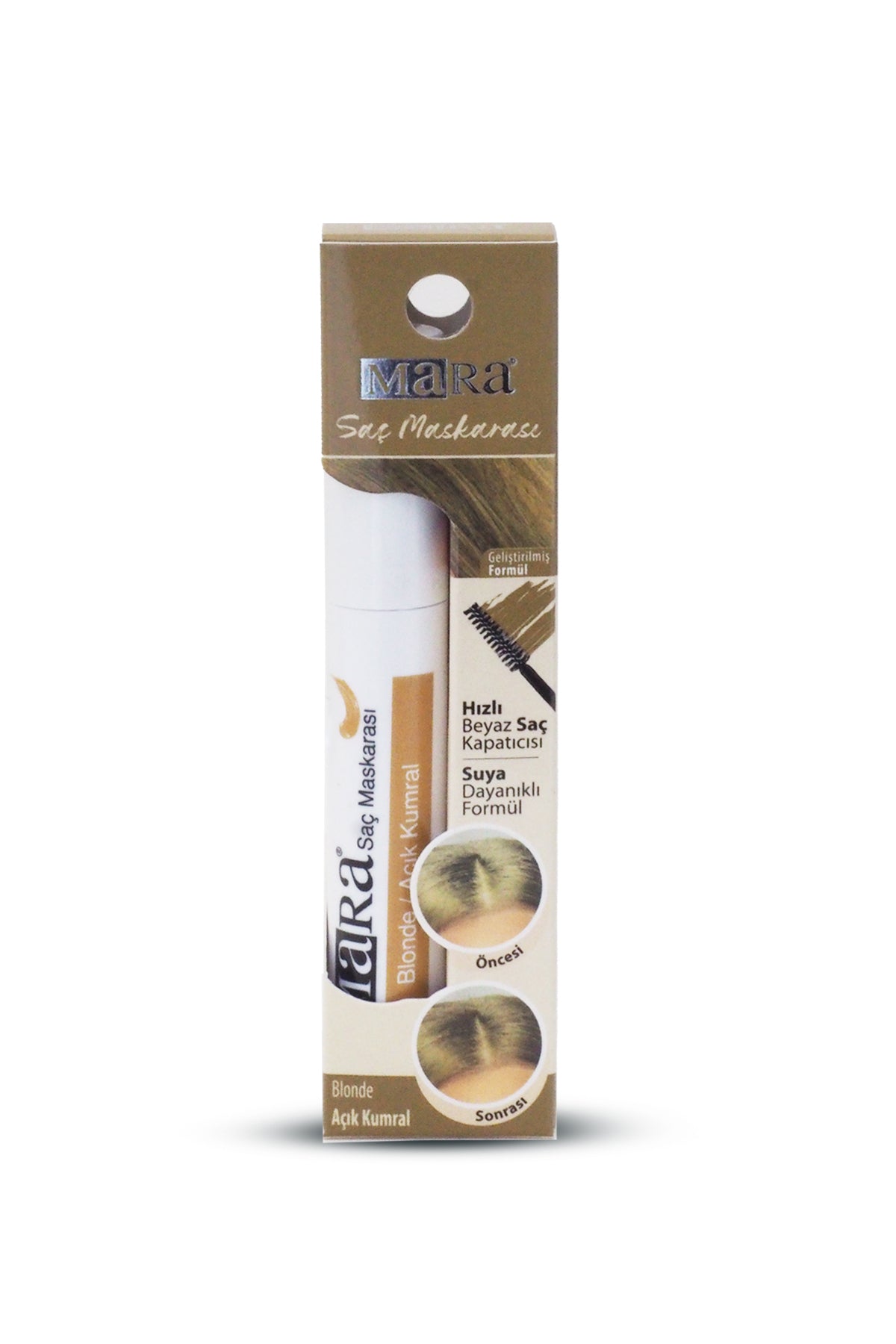 Wemara Quick White Hair Concealer (Blonde) - 6ML - Grey Coverage & Instant Touch-Up