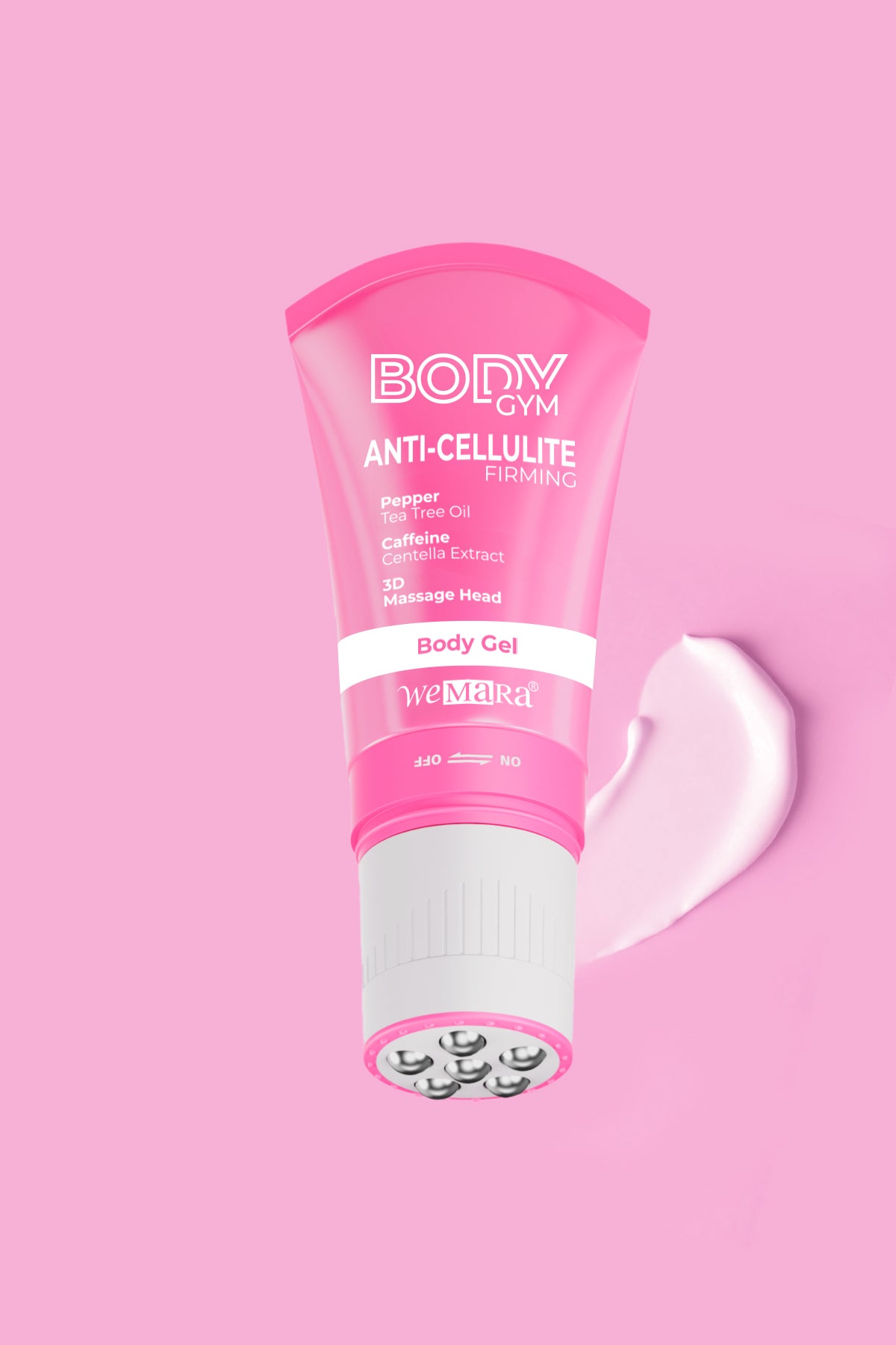 Wemara Body Gym Anti Cellulite Pepper Firming - 120ML - Cellulite Reduction & Toning | Added with Pepper Extract